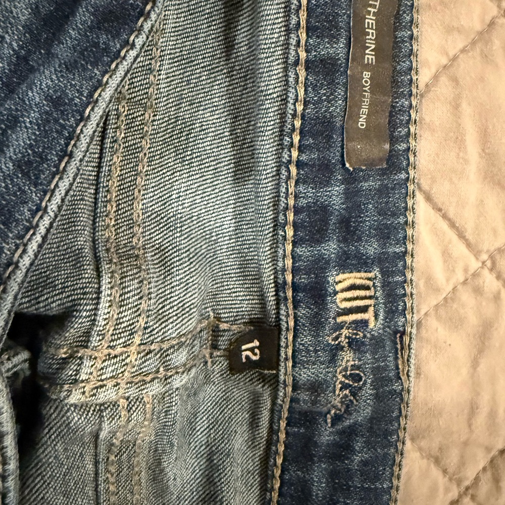Kut from the Kloth Blue Relaxed Jeans
